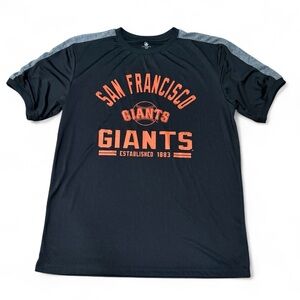 San Francisco Giants Men's Black Athletic Tee